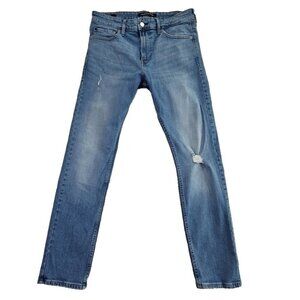 Calvin Klein Jeans Men's 33 x 30 Blue Slim Fit Stretch Medium Wash Denim EUC